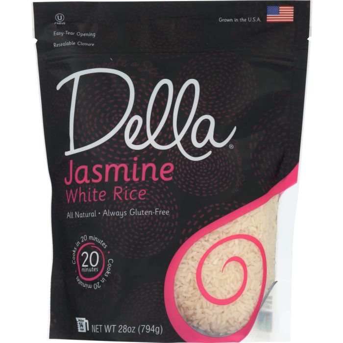 DELLA GOURMET: White Jasmine Rice, 28 oz