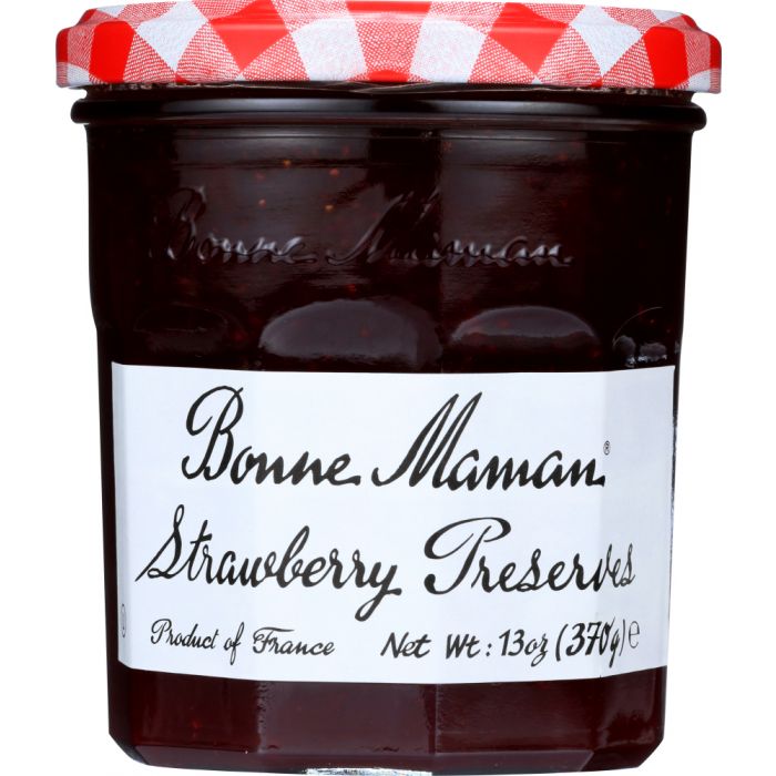 BONNE MAMAN: Strawberry Preserves, 13 oz