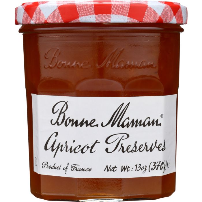 BONNE MAMAN: Apricot Preserves, 13 oz