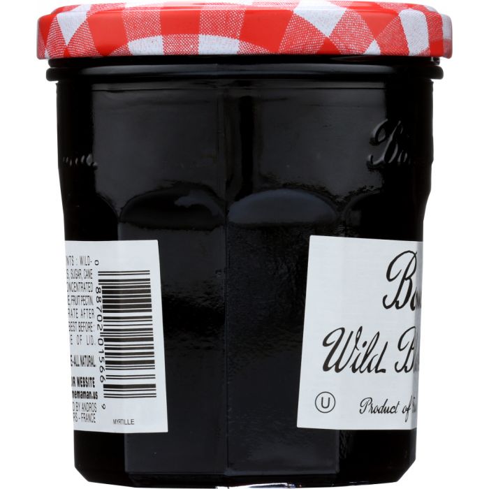 BONNE MAMAN: Wild Blueberry Preserves, 13 Oz