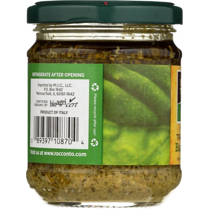 BELLA TERRA: Garlic & Basil Pesto, 6.3 oz