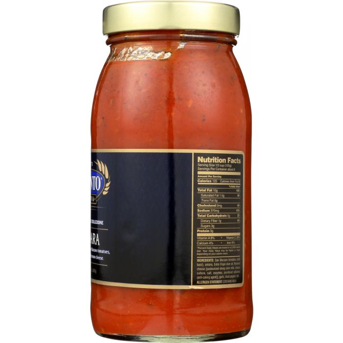 RACCONTO RISERVA: Classic Marinara Sauce, 24 oz