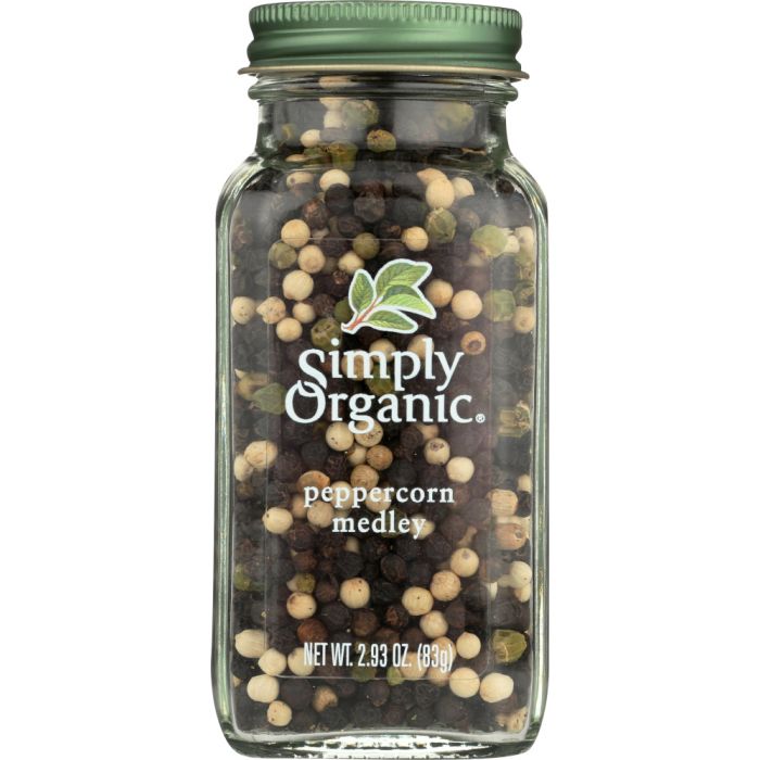 SIMPLY ORGANIC: Seasoning Peppercorn Medley, 2.93 oz