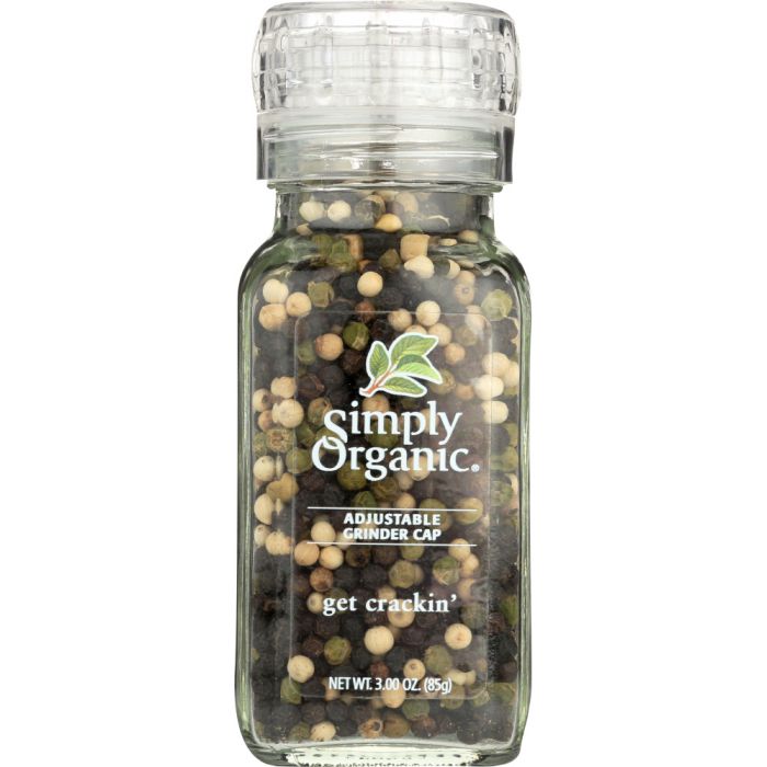 SIMPLY ORGANIC: Get Crackin Peppercorn Mix, 3 oz