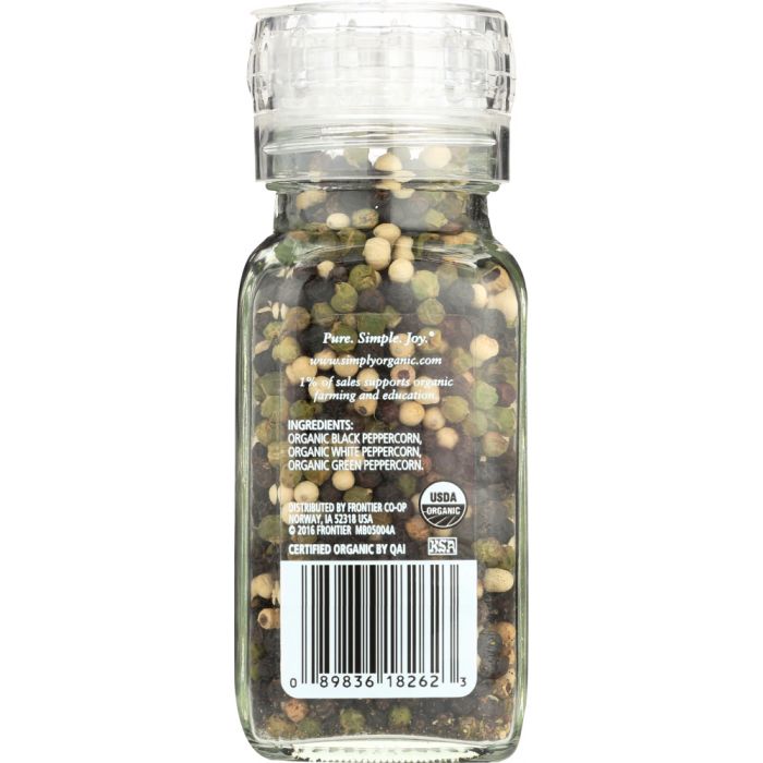 SIMPLY ORGANIC: Get Crackin Peppercorn Mix, 3 oz