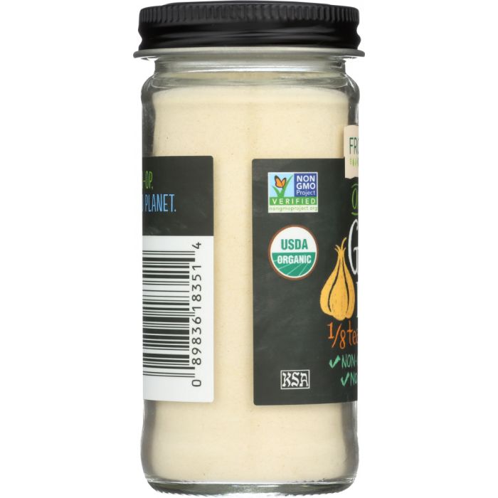 FRONTIER NATURAL PRODUCTS: Organic Garlic Powder, 2.33 oz