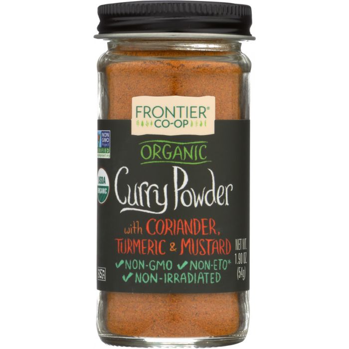 FRONTIER HERB: Curry Powder Seasoning Bottle, 1.9 oz