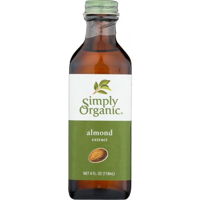 SIMPLY ORGANIC: Extract Almond Organic, 4 fl oz