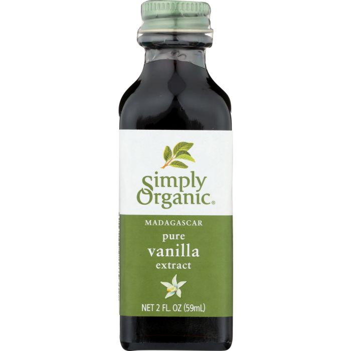 SIMPLY ORGANIC: Madagascar Pure Vanilla Extract Farm Grown, 2 Oz