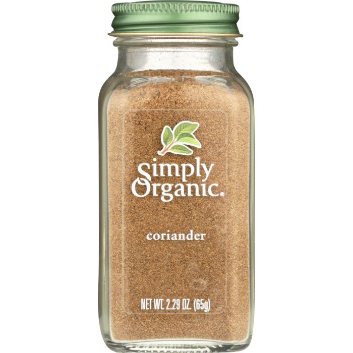 SIMPLY ORGANIC: Bottle Coriander Organic, 2.29 oz