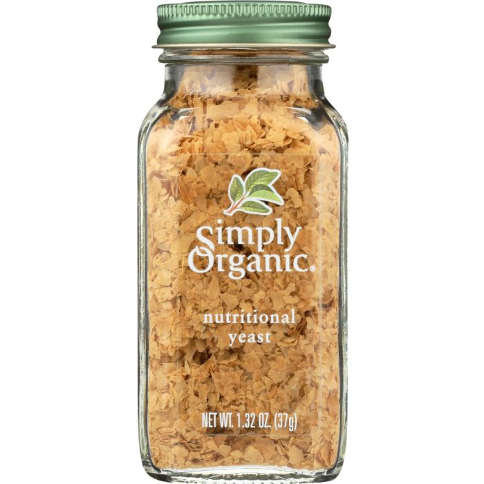 SIMPLY ORGANIC: Yeast Nutritional Certified Organic, 1.32 oz