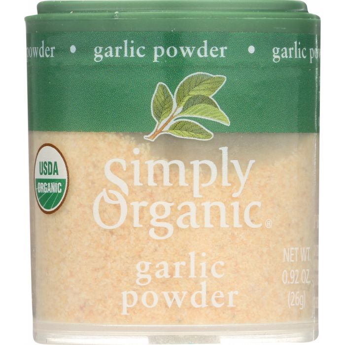 SIMPLY ORGANIC: Mini Garlic Powder, .92 oz