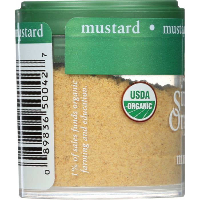 SIMPLY ORGANIC: Mini Mustard Seed Ground Organic, .46 oz