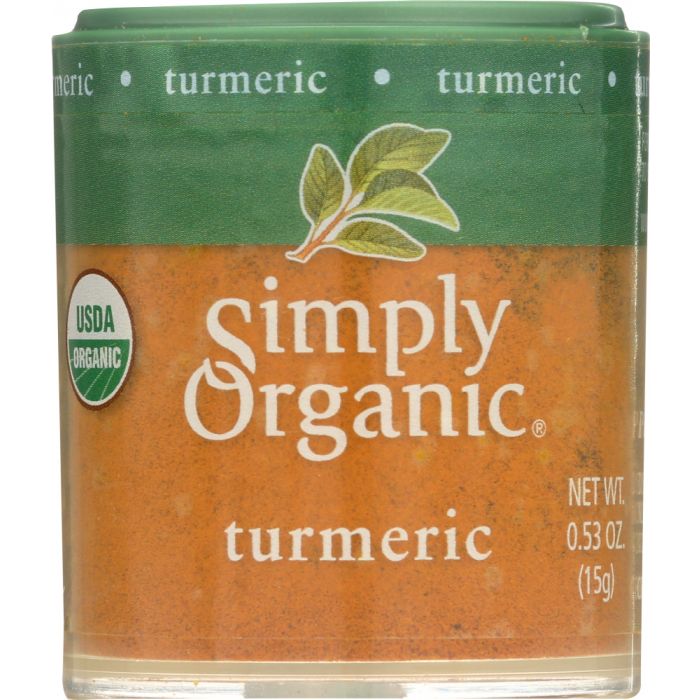 SIMPLY ORGANIC: Mini Ground Turmeric, .53 oz