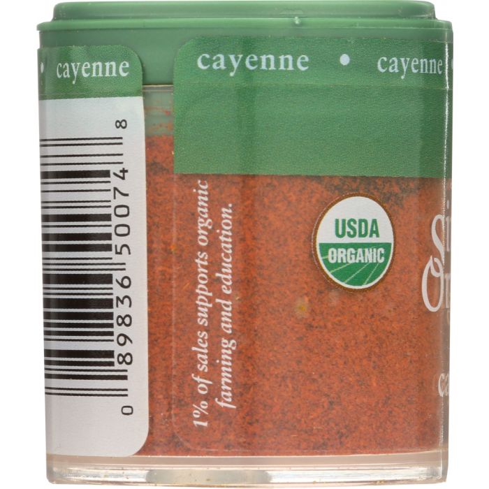 SIMPLY ORGANIC: Mini Cayanne Pepper Ground, .53 oz