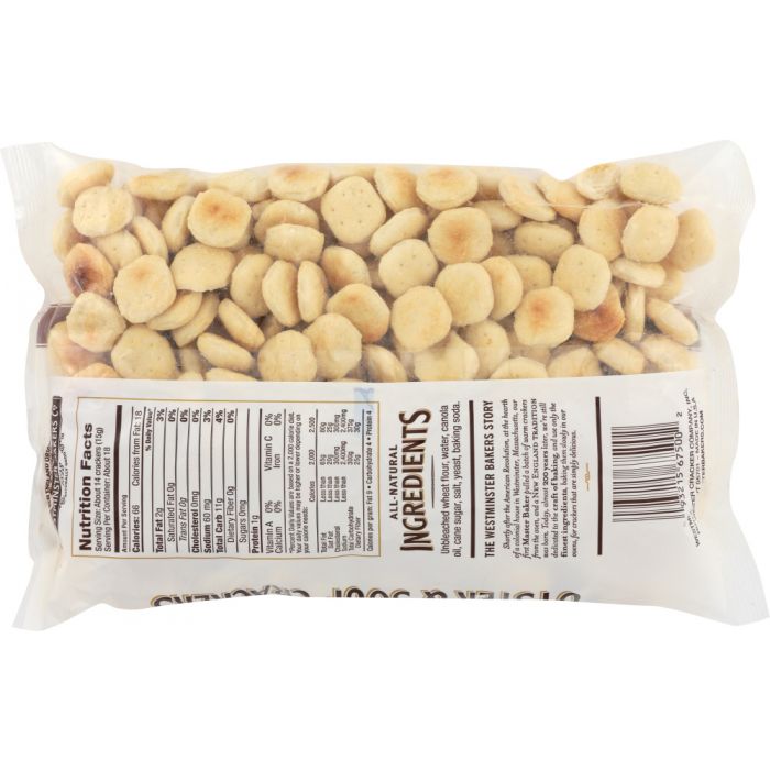 WESTMINSTER: Oyster and Soup Crackers, 9 oz