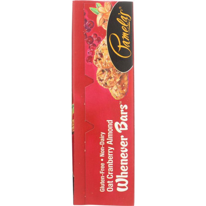 PAMELA'S: Whenever Bars Oat Cranberry Almond, 7.05 oz