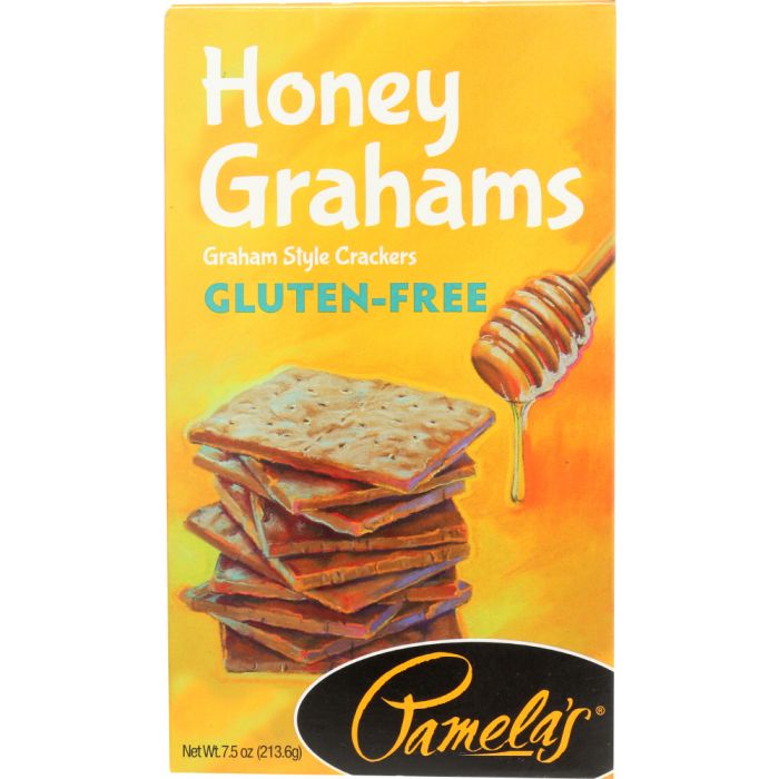 PAMELA'S PRODUCTS: Gluten-Free Graham Crackers Honey, 7.5 oz