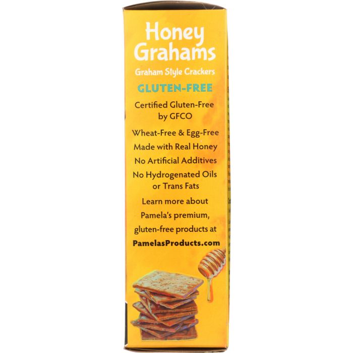 PAMELA'S PRODUCTS: Gluten-Free Graham Crackers Honey, 7.5 oz