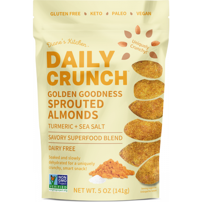 DAILY CRUNCH: Almonds Sprt Turmeric, 5 oz