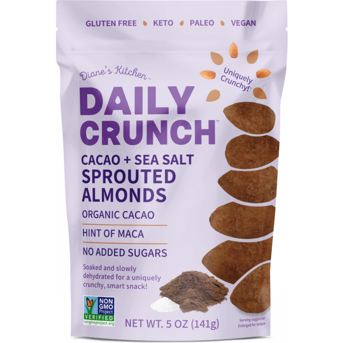 DAILY CRUNCH: Almonds Sprtd Cacao Ssalt, 5 oz