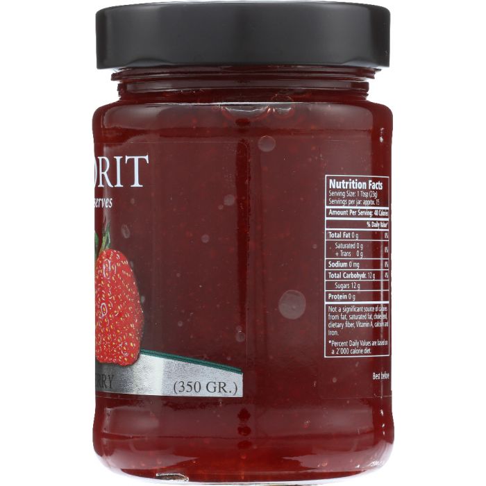 FAVORIT: Swiss Preserve Strawberry, 12.3 oz