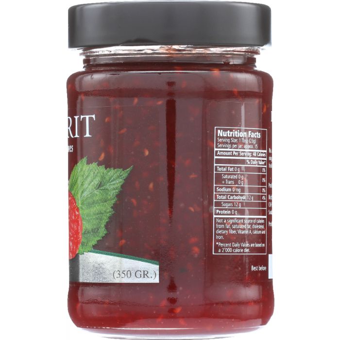 FAVORIT: Preserve Raspberry, 12.3 oz