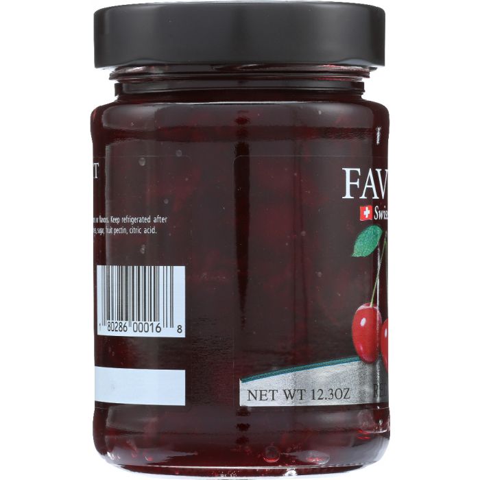 FAVORIT: Preserve Red Cherry, 12.3 oz