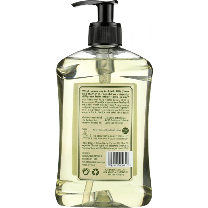 A LA MAISON: Soap Liquid French Rosemary Mint, 16.9 fo