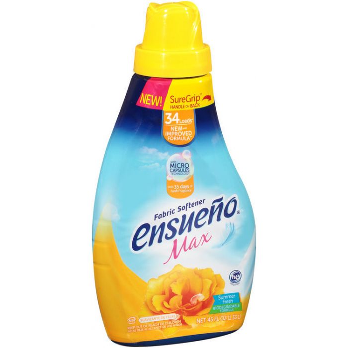 ENSUENO: MAX Summer Fresh Fabric Softener, 45 oz