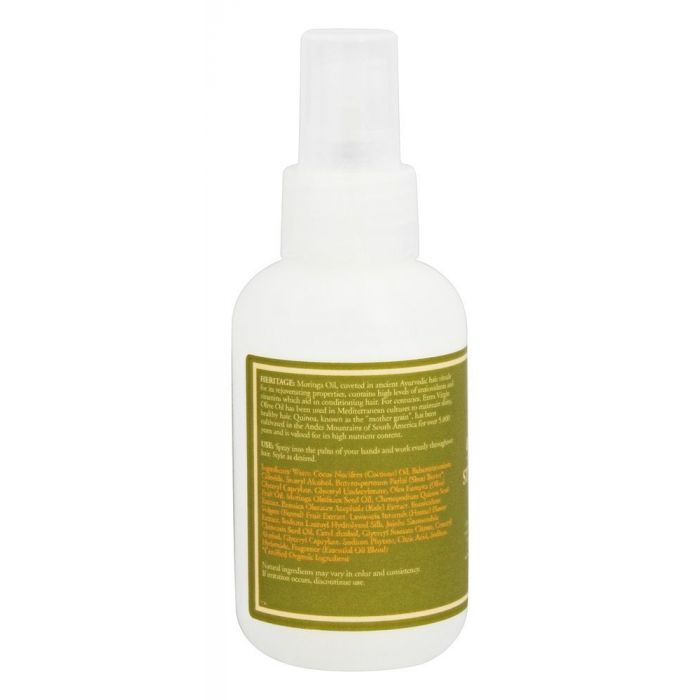 NUBIAN HERITAGE: Styling Spray Evoo Moringa, 4 oz