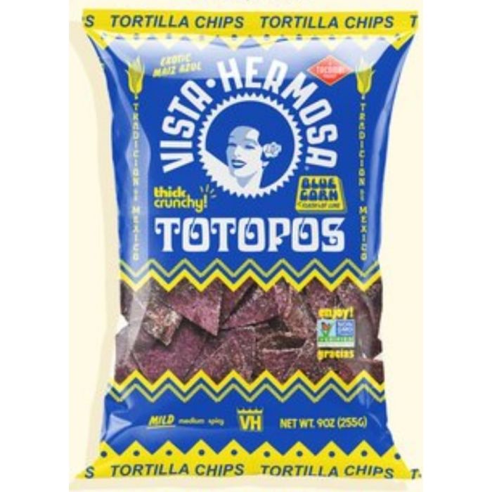 VISTA HERMOSA: Chips Tortilla Blue, 9 oz