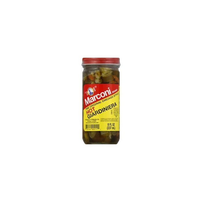 MARCONI: Giardiniera Hot, 8 oz