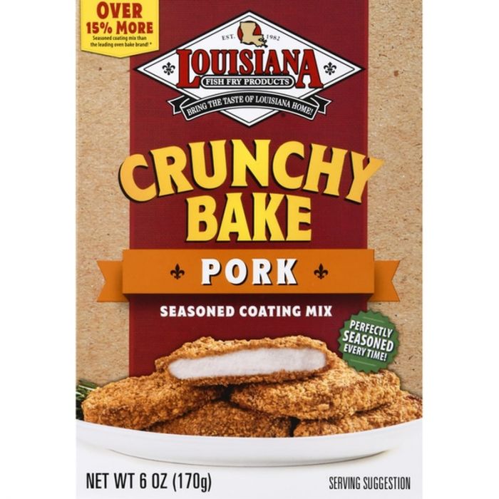 LOUISIANA FISH FRY: Ssnng Crunchy Bake Pork, 6 oz