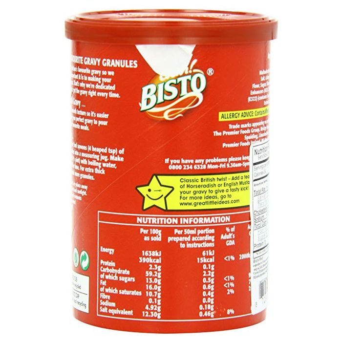 BISTO: Gravy Granules Red, 6 oz