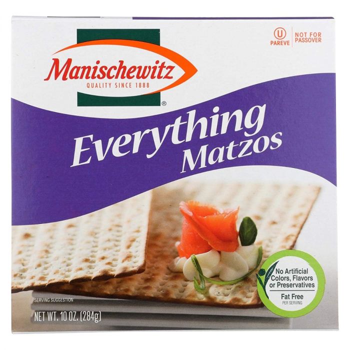 STREITS: Matzo Toppers Everything, 10 oz