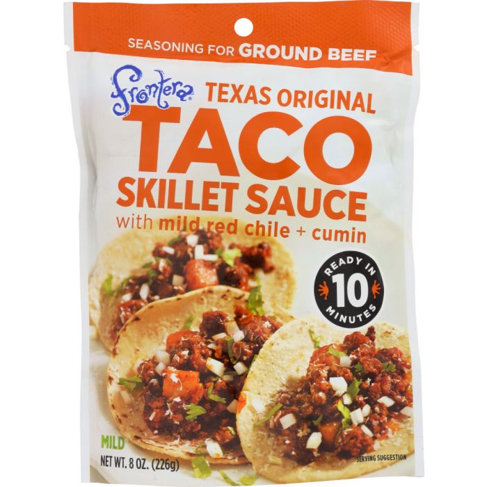 FRONTERA: Ground Beef Taco Skillet Sauce, 8 oz