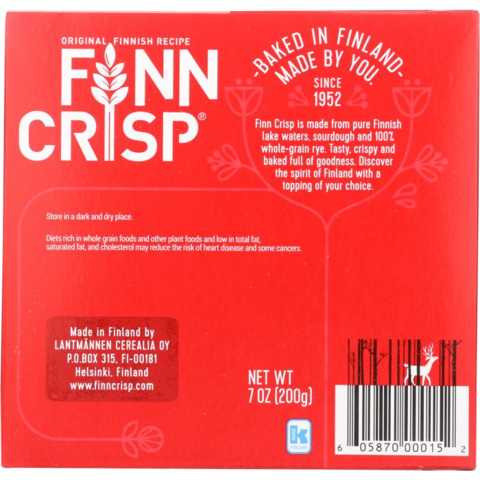 FINN CRISP: Original Crispbread, 7 oz