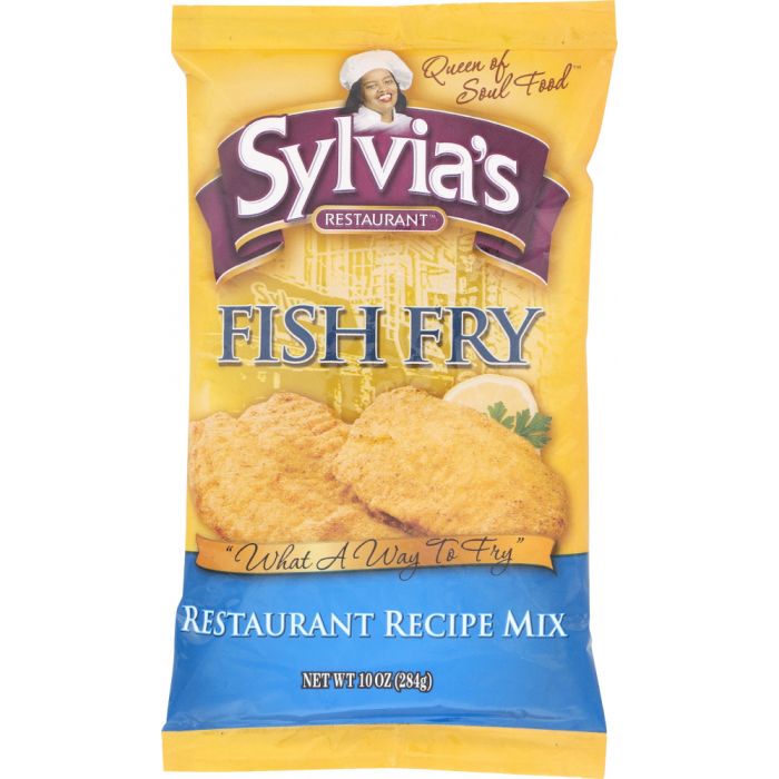 SYLVIAS: Fish Fry Mix, 10 oz