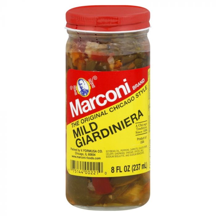 MARCONI: Giardiniera Mild, 8 oz