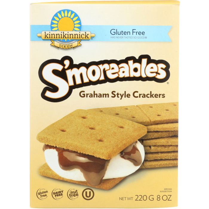 KINNIKINNICK: S'moreables Graham Style Crackers, 8 oz