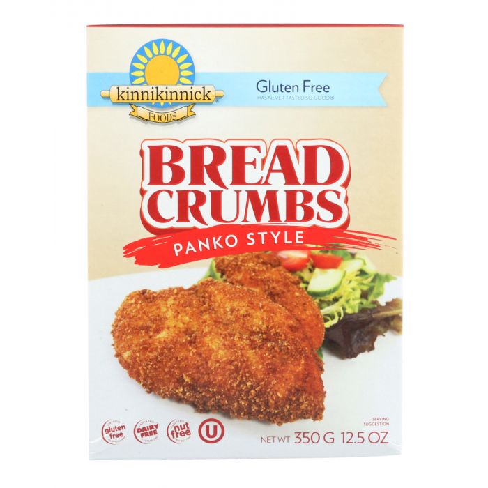 KINNIKINNICK: Bread Crumbs Panko Style Gluten Free, 12.5 oz