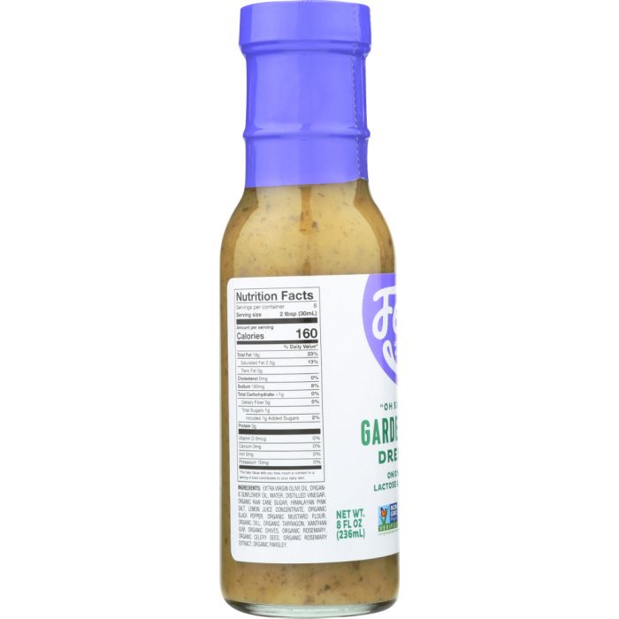 FODY FOOD CO: Low FODMAP Garden Herb Dressing, 8 fo