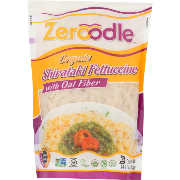 ZEROODLE: Pasta Fettuccine Oat, 14 oz