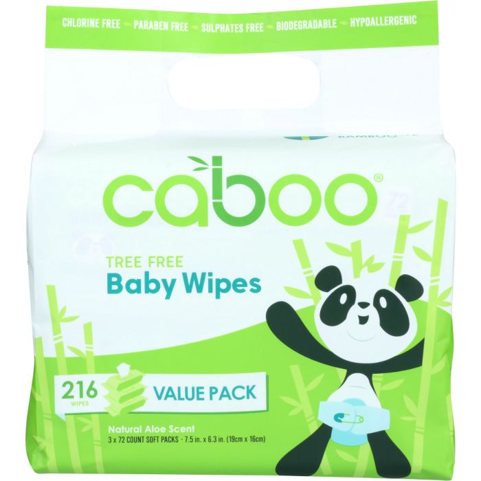 CABOO: Wipe Baby Bundle, 216 packs