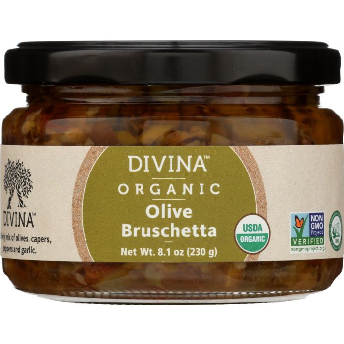 DIVINA: Olive Bruschetta, 8.1 oz