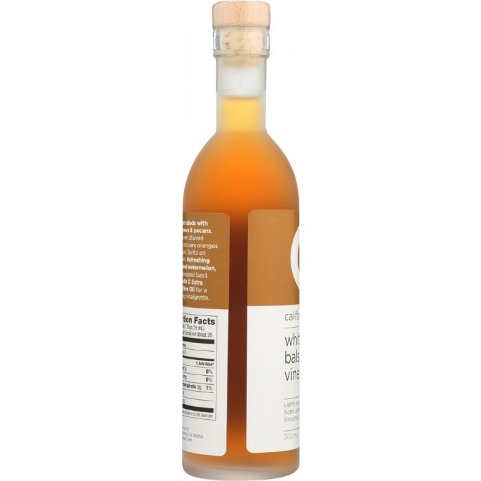 O: Vinegar Balsamic White California, 300 ml