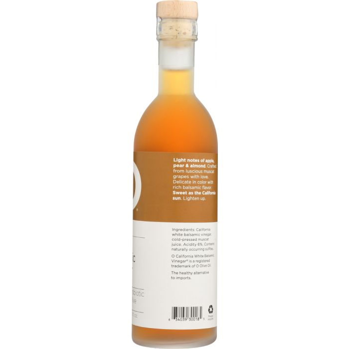 O: Vinegar Balsamic White California, 300 ml