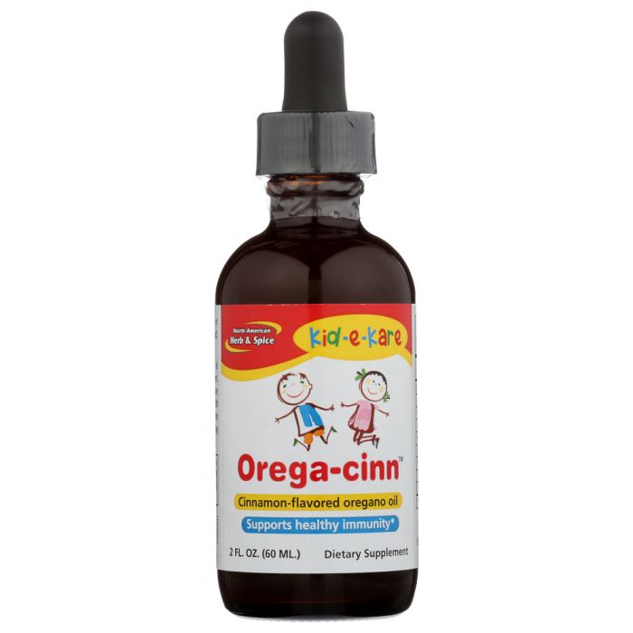 NORTH AMERICAN HERB AND SPICE: Kid-e-Kare Orega-cinn Oregano Oil, 2 oz