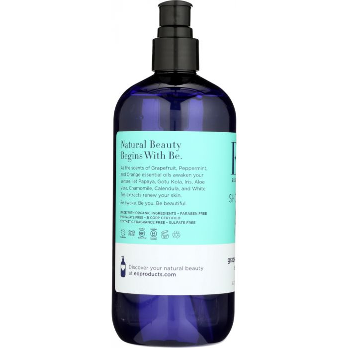 EO: Shower Gel Grapefruit and Mint Be Awake, 16 oz